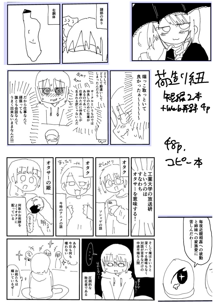 コミティア139の頒布物などの情報をまとめたものです
よろしくお願いいたします 