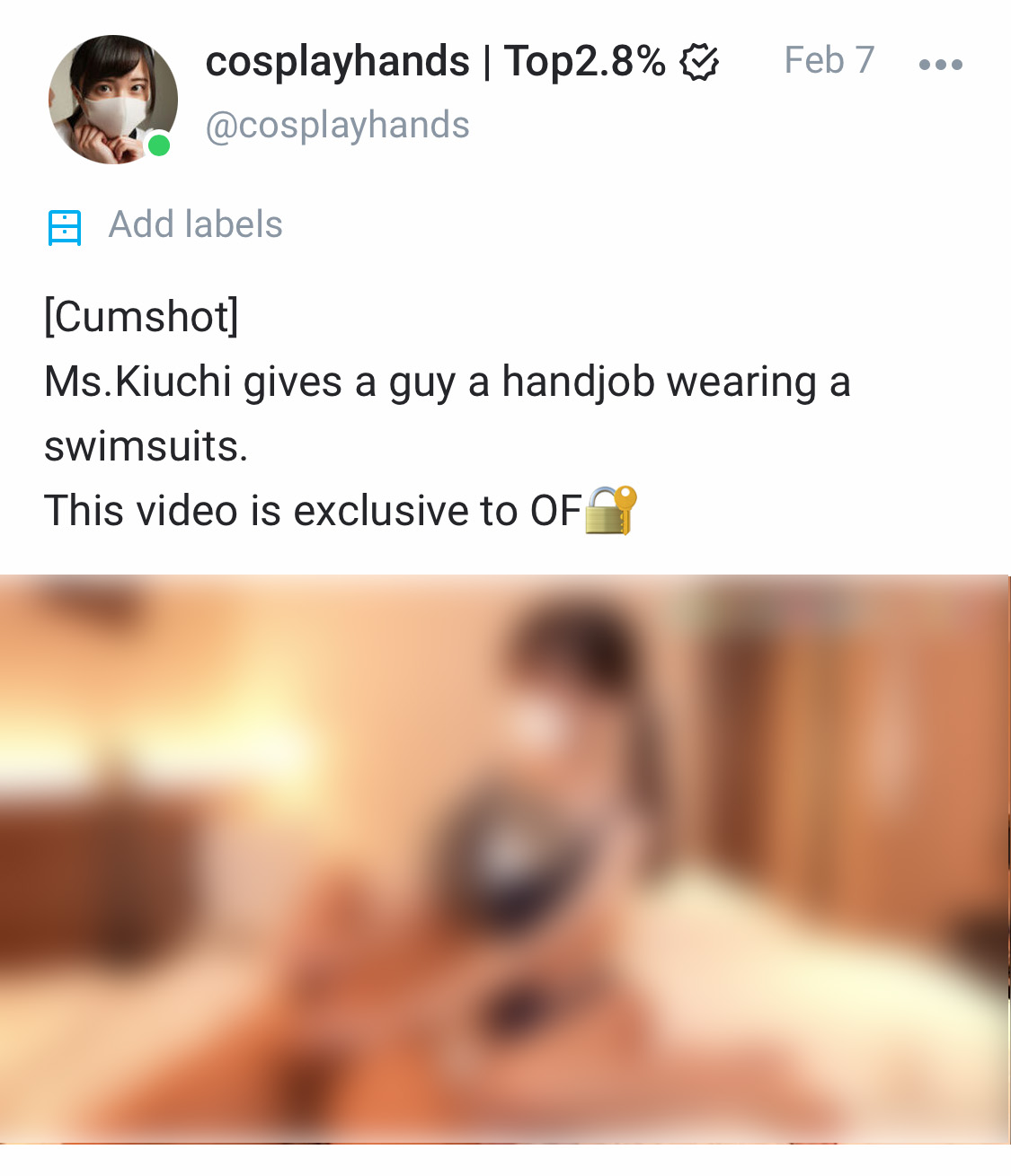 2 pic. If you want to see Ms.Kiuchi's naked body and sexual contents with men, please check our OnlyFans. In OF, we have already uploaded more than 200 contents. And We're still posting photos and movies which can only be seen OF continuously. https://t.co/NHzBaNWLHF https://t.co/mxF9eEPTgP