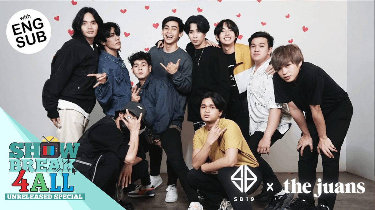 🔔 #SB19_ShowBreak4ALL Unreleased Special 💞

You got it right! <a href="/TheJuans_BAND/">The Juans</a> joins Mahalima in this special episode of #SB19_ShowBreak4ALL! 💙

Premiering NOW
🔗 youtu.be/E8Cmrn_pb-0

#SB19 #ShowBreak4ALLUnreleased