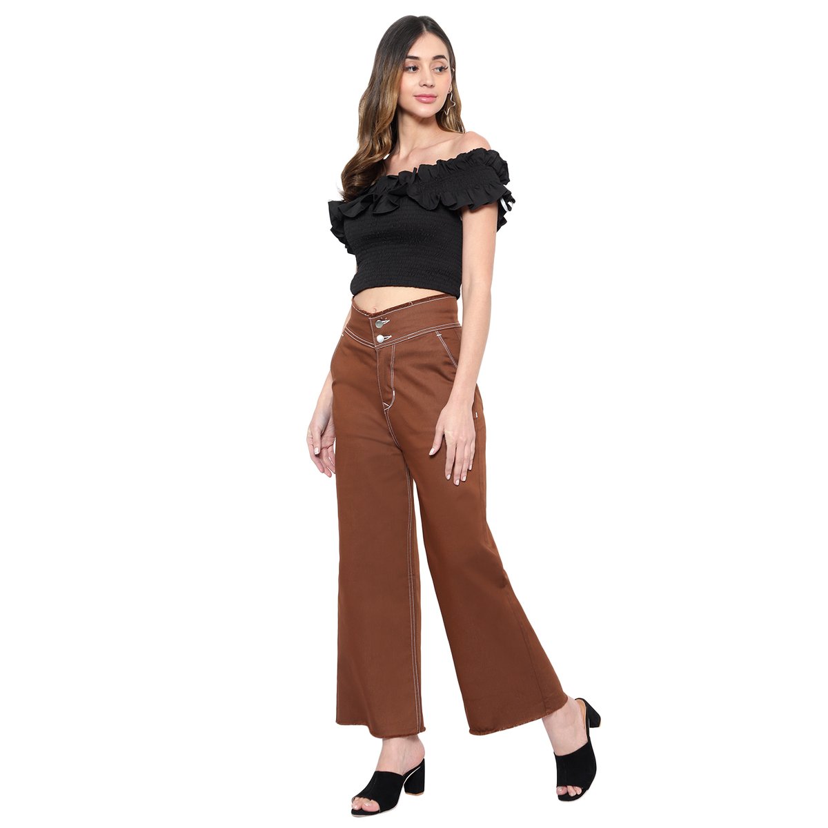 TrendsetterDEL's tweet photo. Complete every outfit with stylish #jeans from #trendsetter that are versatile, comfortable and compliment your natural style. high-waist, #StraightJeans is crafted in stretchable lycra denim fabric, to fit you just right! 
SHOP at @https://bit.ly/3Lwclbl
#flaredjeans #womenjeans https://t.co/7FQOZpRO7q