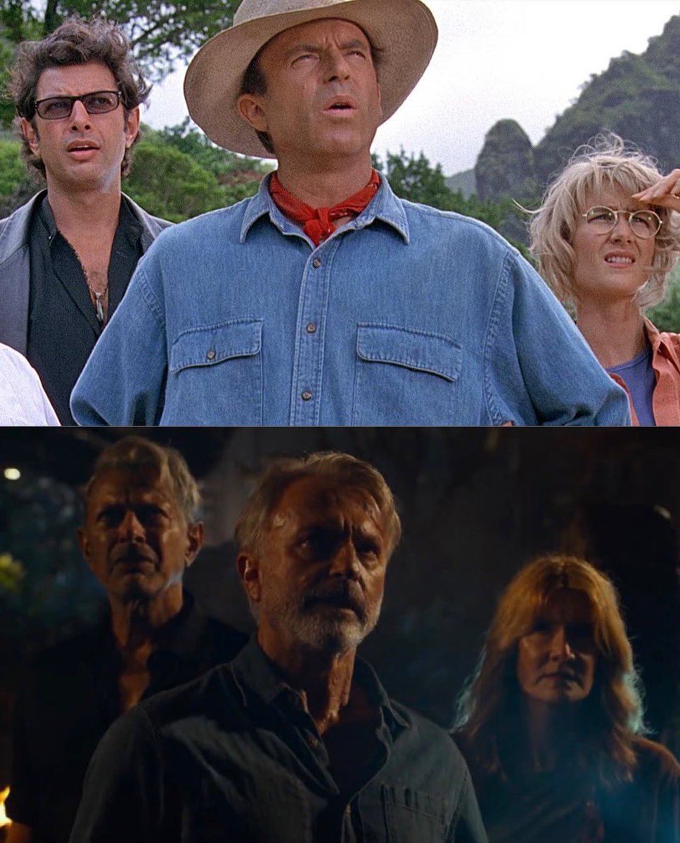 _UncleSam95's tweet photo. If you look up the word #nostalgia in the dictionary this picture will pop up 👍👍 #JurassicWorldDominion #JurassicWorld https://t.co/sjJldJQdH0