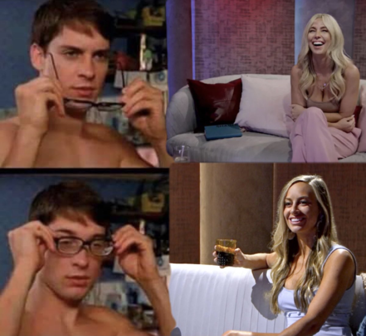 RhettShimberg's tweet image. My thoughts through the first 2 episodes of #LoveIsBlind Season 2