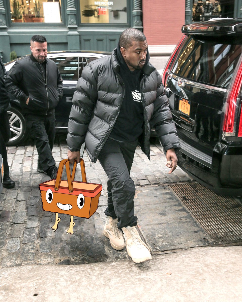 SavageBaskets's tweet photo. Yeezy is as Yeezy does 
#NFT #NFTCommunity #NFTProject #NFTartist #SavageBaskets https://t.co/XXAWmoLD1U