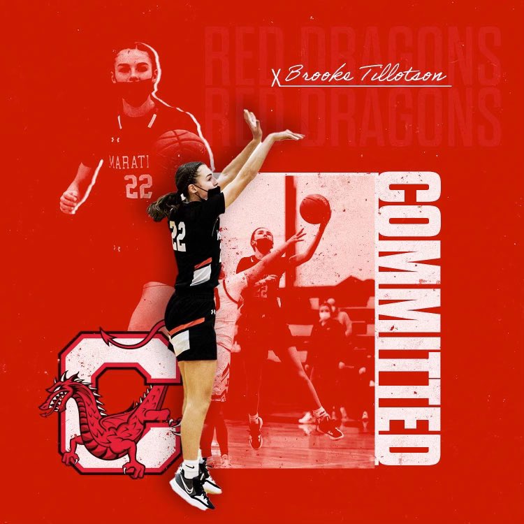 Brooke Tillotson (@brooketillotson) on Twitter photo I’m very excited to announce my commitment to join the SUNY Cortland <a href="/RedDragonPride/">Cortland Athletics</a> WBB team this fall! Thank you <a href="/Coach_JBrooks/">Jacey Brooks</a> for this incredible opportunity and to all my coaches, teammates, and family that have supported me along the way. Go Red Dragons! ❤️🐉 I’m very excited to announce my commitment to join the SUNY Cortland <a href="/RedDragonPride/">Cortland Athletics</a> WBB team this fall! Thank you <a href="/Coach_JBrooks/">Jacey Brooks</a> for this incredible opportunity and to all my coaches, teammates, and family that have supported me along the way. Go Red Dragons! ❤️🐉