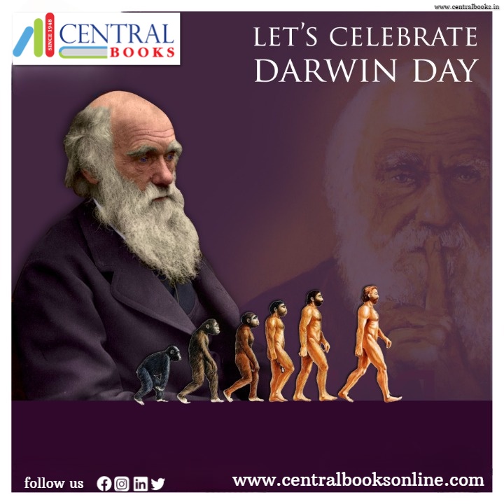 Centralbookss's tweet photo. #DarwinDay  is a celebration to commemorate the birthday of #CharlesDarwin on 12 February 1809. The day is used to highlight Darwin's contributions to science and to promote science in general. https://t.co/TTg0frL73z