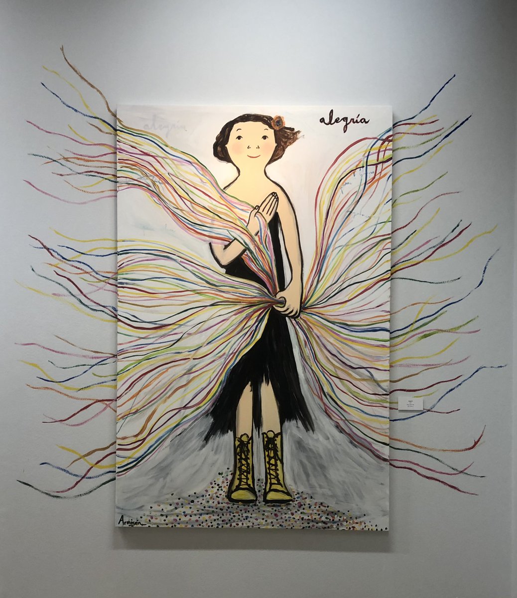 Un paseo por la #alegría,  el #color y el #amor, la #vida y las #muejeres

Qué difícil es hacerlo fácil…
<a href="/EvaArmisen/">Eva Armisen</a> lo consigue

Bonita la exposición en #LaLonja (no se la pierdan)