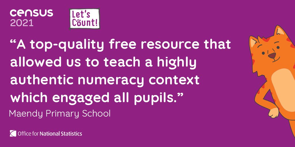 Census2021's tweet photo. Meet Digit, our leading #CounterCat for the #LetsCount programme. His mission is to teach primary school pupils all about the Census whilst helping to develop mathematical and statistical skills.
Find out more https://t.co/LAftuKcml6 https://t.co/1RCJfcguQR