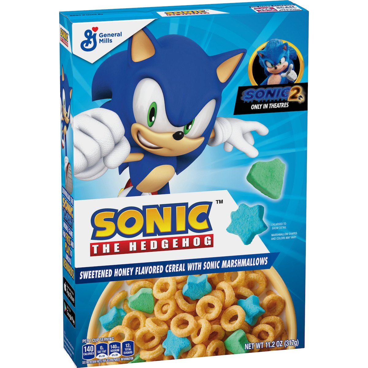 Sonic Paradise on X: La empresa estadounidense General Mills va a poner a  la venta dos tipos de cereales de Sonic! Por el momento asumimos que solo  llegarán a territorios americanos.  /