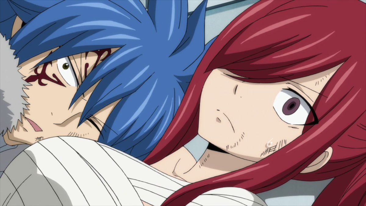 Jellal And Erza #Jerza #FairyTail ジ ェ ル ザ エ ル ザ-ス カ-レ ッ ト ジ ェ ラ-ル フ ェ ル ナ ン...