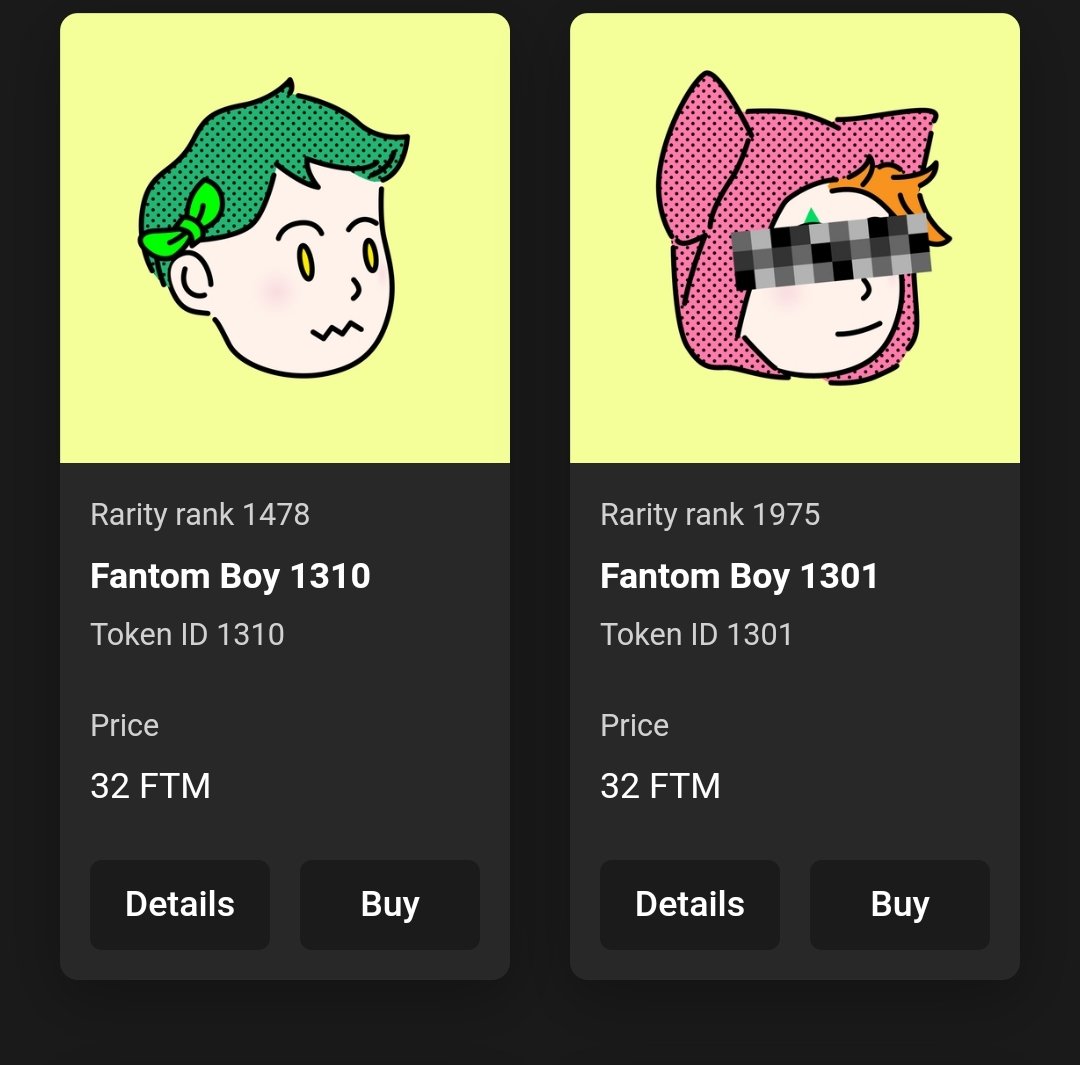 Leperenelson's tweet photo. Only 13 #FantomBoy @FantomBOYbyVB under 40 FTM! LFG ⏳🚀 GET YOURS ON @NFTKEY or @paint_swap  #NFTs #NFTCommumity #NFT #DeFi #FTM $FTM https://t.co/FaSs0L8Dom