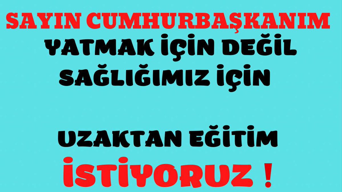 arkadaşlar birlik olursak başarabiliriz #SnCbUzaktanEğitimİstiyoruz