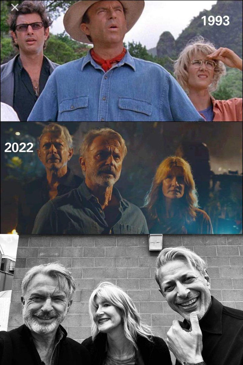 MozartculturesU's tweet photo. Jurassic World: Dominion reunites Laura Dern, Sam Neill and Jeff Goldblum https://t.co/LOsxeLzcA5