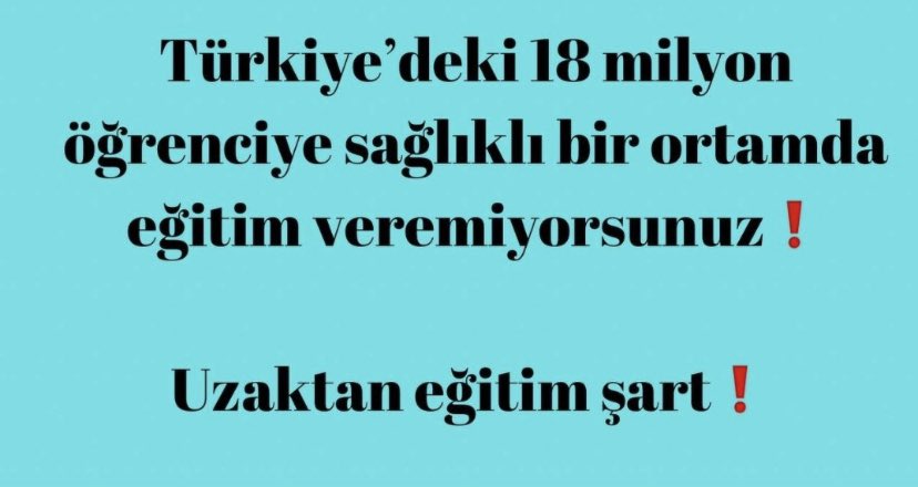 MertTat45135553's tweet photo. Bastırın gencler #SnCbUzaktanEğitimİstiyoruz https://t.co/zy6tZMxnLe