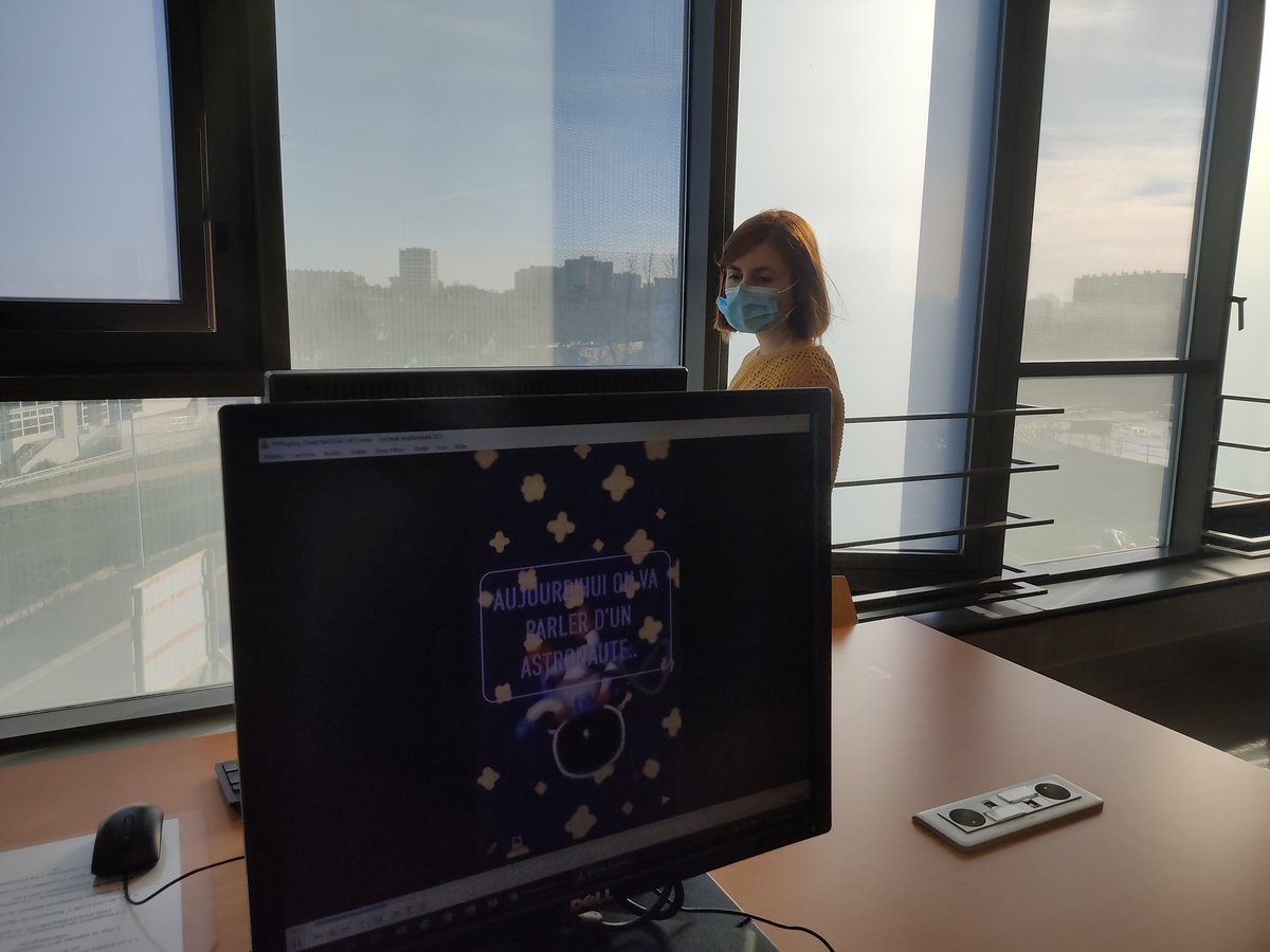 jlonghi1's tweet photo. Avec @DuchetAnna nous vous attendons à la @bu_cyu site de Sarcelles @cy_iut pour présenter les stories réalisées par les @MMISarcelles autour de @Thom_astro 👇 https://t.co/ccGLSafY64