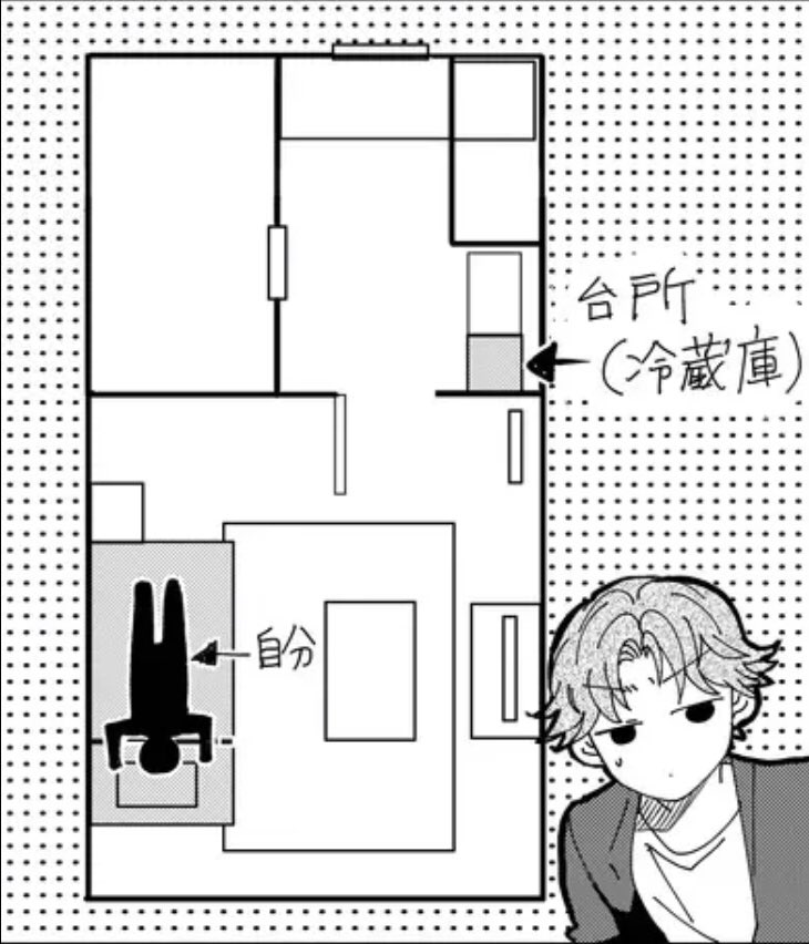 そういえば元々のプロットにはこの回が存在してなかったのですが、入れたことによって一生裏設定以上の使い道がないと思っていた米沢の家の間取りを使うことになりました 