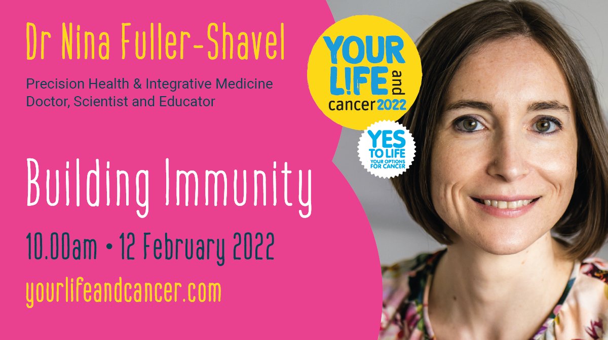 LIVE NOW! Join us online to hear <a href="/DrShavel/">Dr Nina Fuller-Shavel</a> discussing how to build your immune system &amp; decrease inflammation: bit.ly/YLC_22#cancerc… #cancerawareness #integrativemedicine