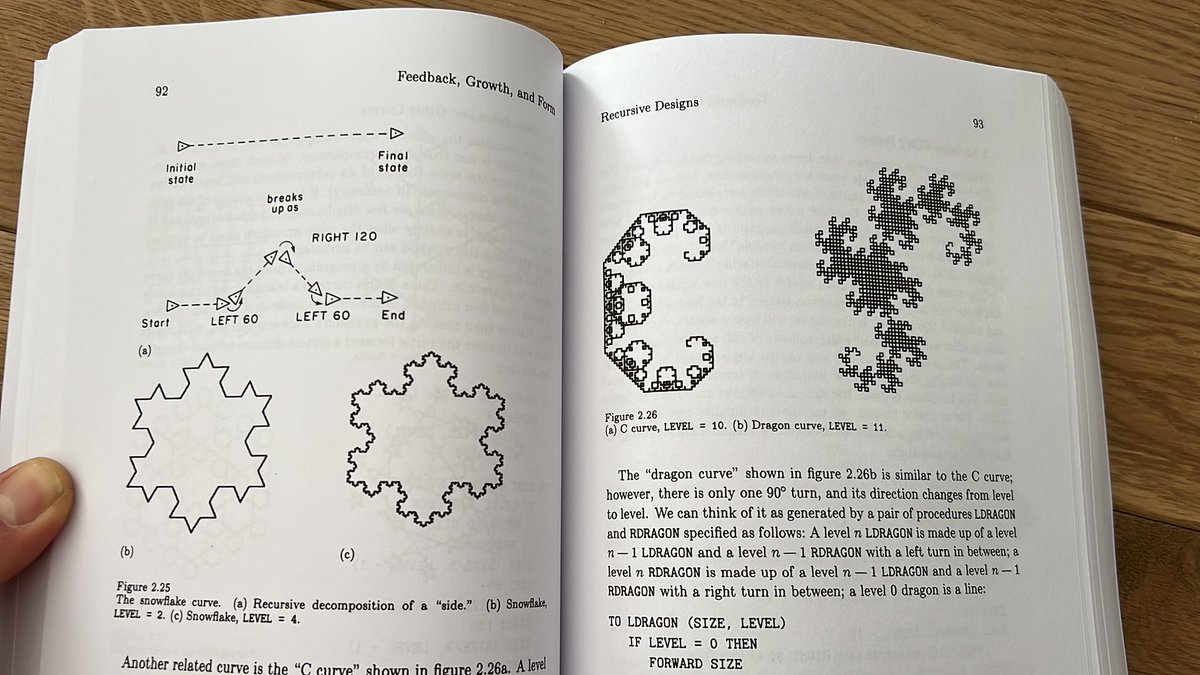 12yo me would have loved this book! (Turtle Geometry, Abelson and diSessa)