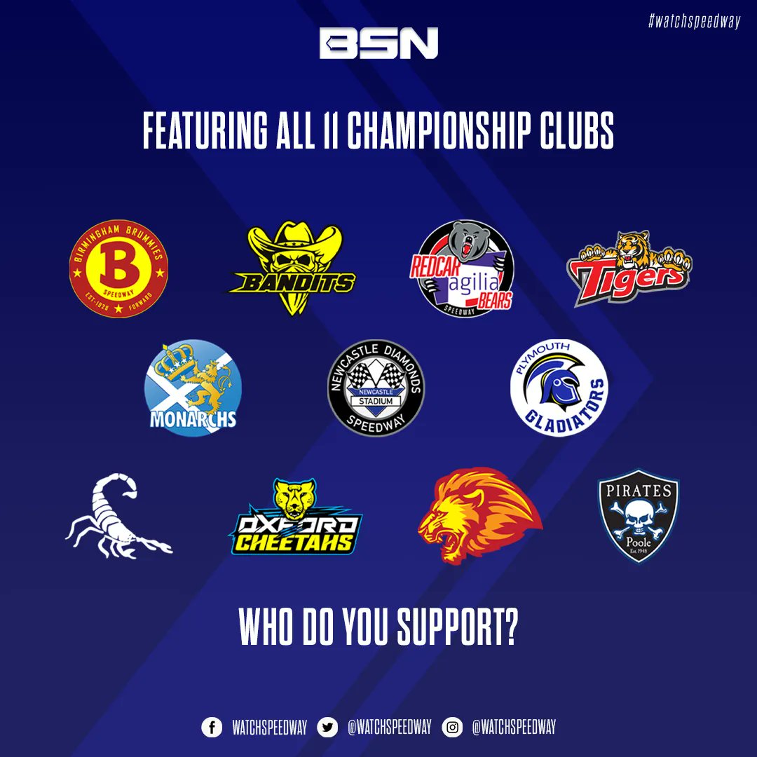 watchspeedway's tweet image. 🇬🇧 The Championship on BSN.....

↩️🏟 Watch every team at home
↪️🏟 Watch every team away

✖️2️⃣  BSN will stream from the home of every Championship club at least twice in 2022!

#️⃣ #watchspeedway 👀