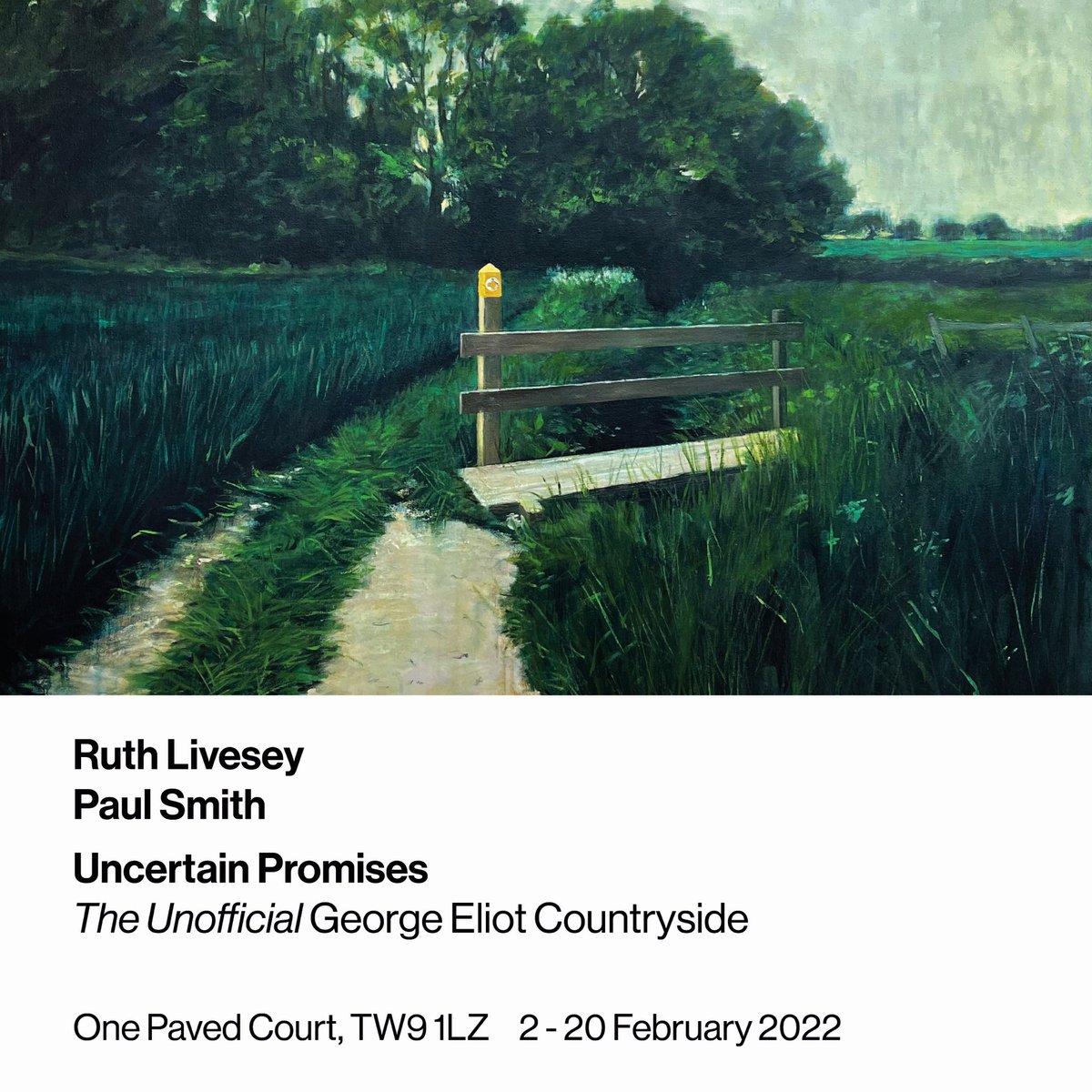 Paul Smith (@paulsmithart) on Twitter photo #findingmiddlemarch #uncertainpromises exhibition talk with <a href="/LiveseyRuth/">Ruth Livesey</a> and myself today 2pm @OnePavedCourt - tickets sold out but may be returns today. Shout if yr keen! #findingmiddlemarch #uncertainpromises exhibition talk with <a href="/LiveseyRuth/">Ruth Livesey</a> and myself today 2pm @OnePavedCourt - tickets sold out but may be returns today. Shout if yr keen!