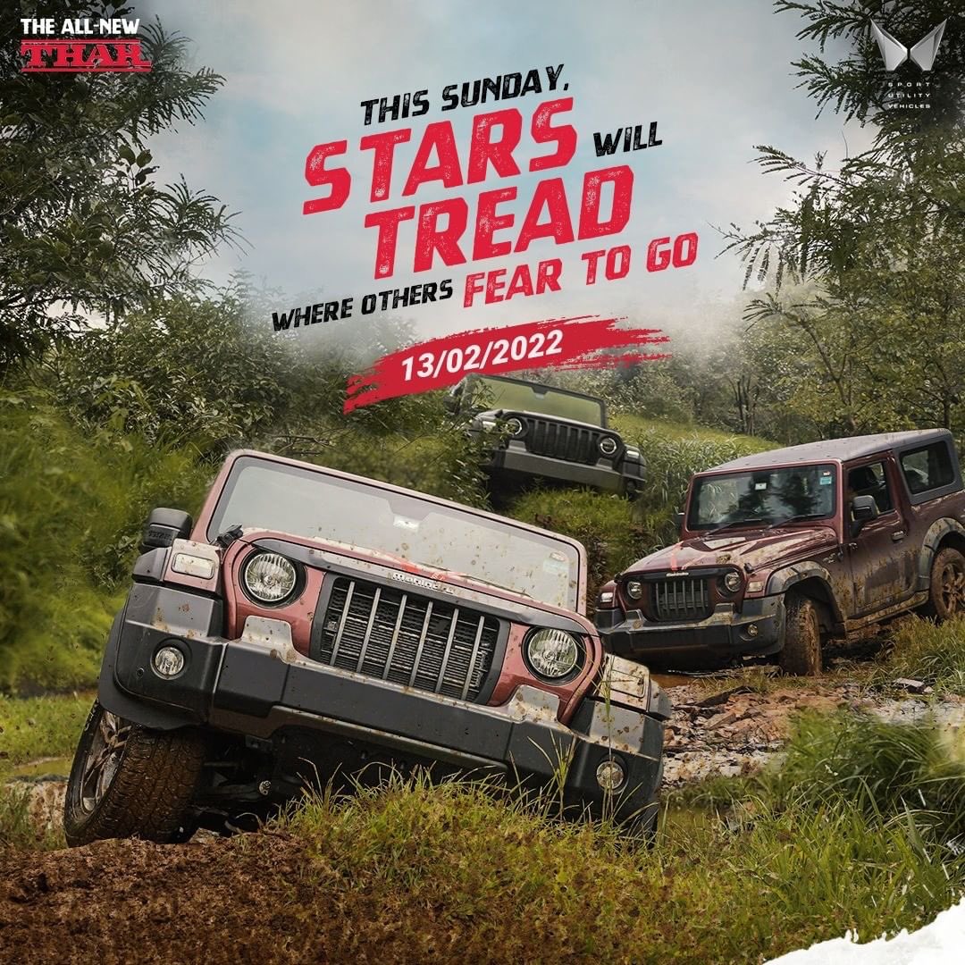 5 social media superstars will pilot 3 Thars on a quest to #ExploretheImpossible. Man's World India will be on ground to report on this epic journey with the #TheAllNewThar. Stay tuned and watch this space for more. #MahindraThar #TharFilmChallenge @Mahindra_Thar