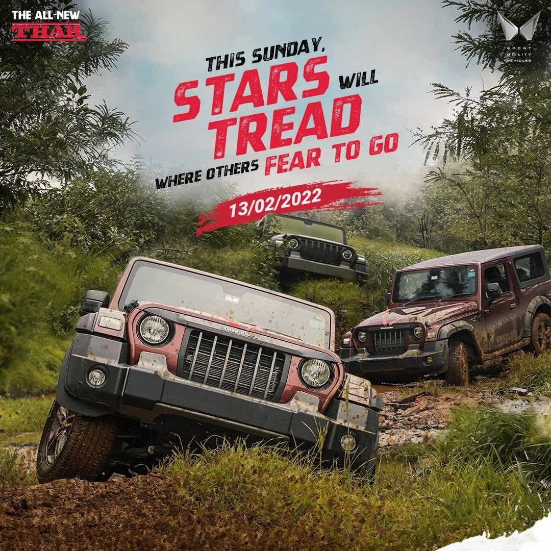Man's World Magazine (@mansworldindia) on Twitter photo 5 social media superstars will pilot 3 Thars on a quest to #ExploretheImpossible. Man's World India will be on ground to report on this epic journey with the #TheAllNewThar.
Stay tuned and watch this space for more.
#MahindraThar #TharFilmChallenge <a href="/Mahindra_Thar/">Mahindra Thar</a> 5 social media superstars will pilot 3 Thars on a quest to #ExploretheImpossible. Man's World India will be on ground to report on this epic journey with the #TheAllNewThar.
Stay tuned and watch this space for more.
#MahindraThar #TharFilmChallenge <a href="/Mahindra_Thar/">Mahindra Thar</a>