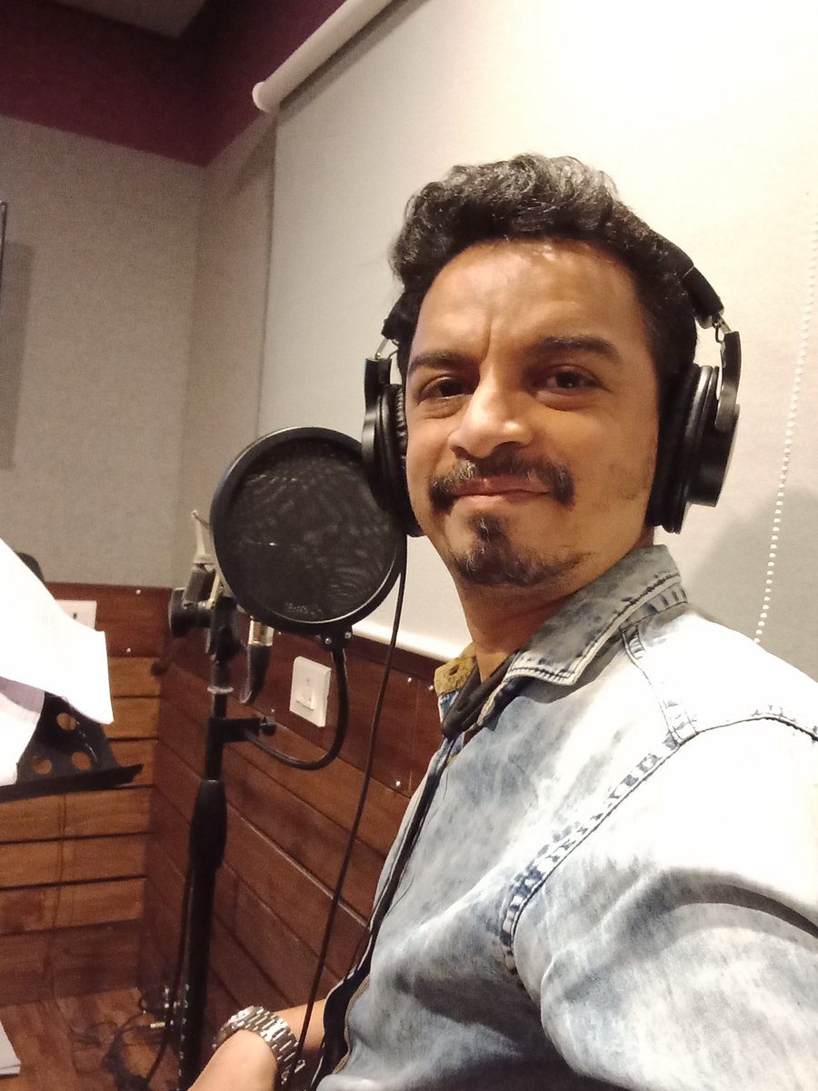 Today dubbed for #Netflix film Choose or die...a small character...still a big one for me...thank you #Mayukhi in sync studios for giving me this opportunity.
Thank you #Dimit sir for counting on me.