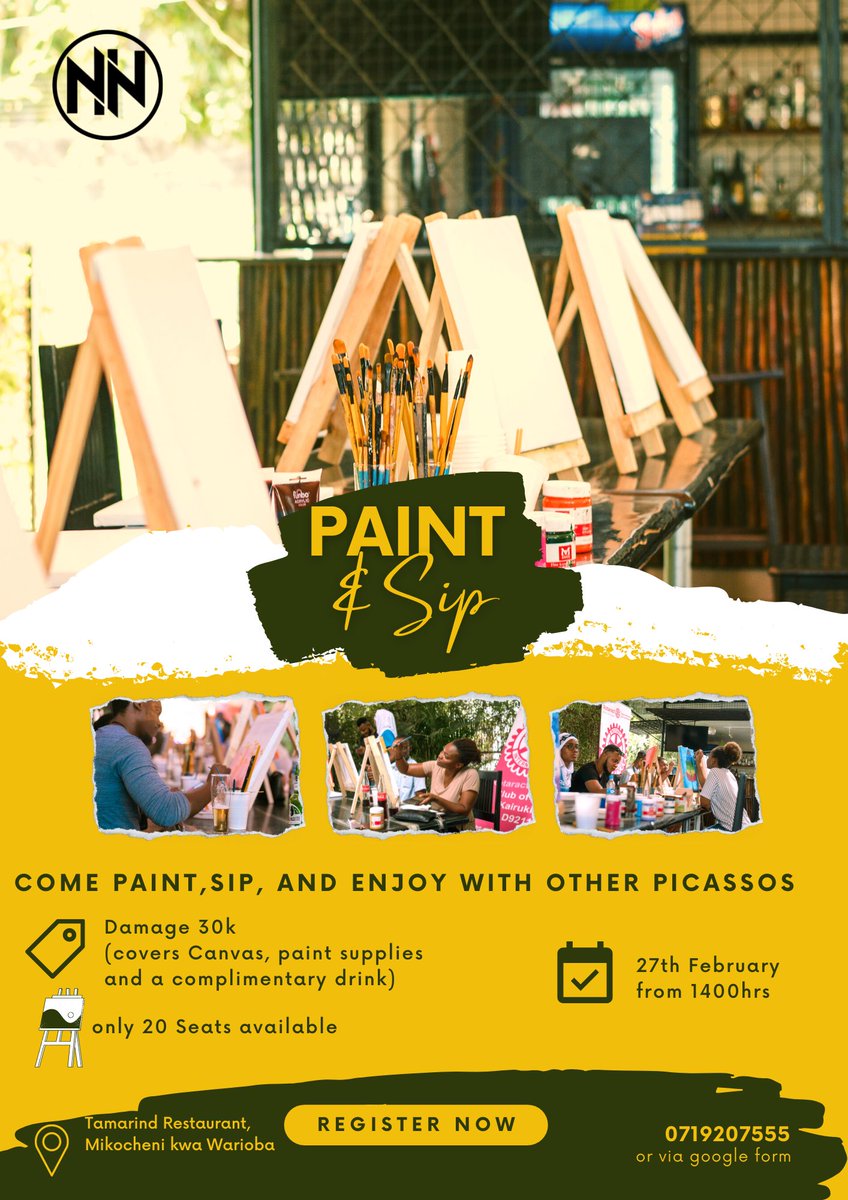 nias_nyalada's tweet photo. Because Painting is for everyone and there has never been a bad art either 👊🏾😎
If you are interested register thru https://t.co/Kw1kWEu17I 

#paintnsip #art https://t.co/xyhO3NzwBb