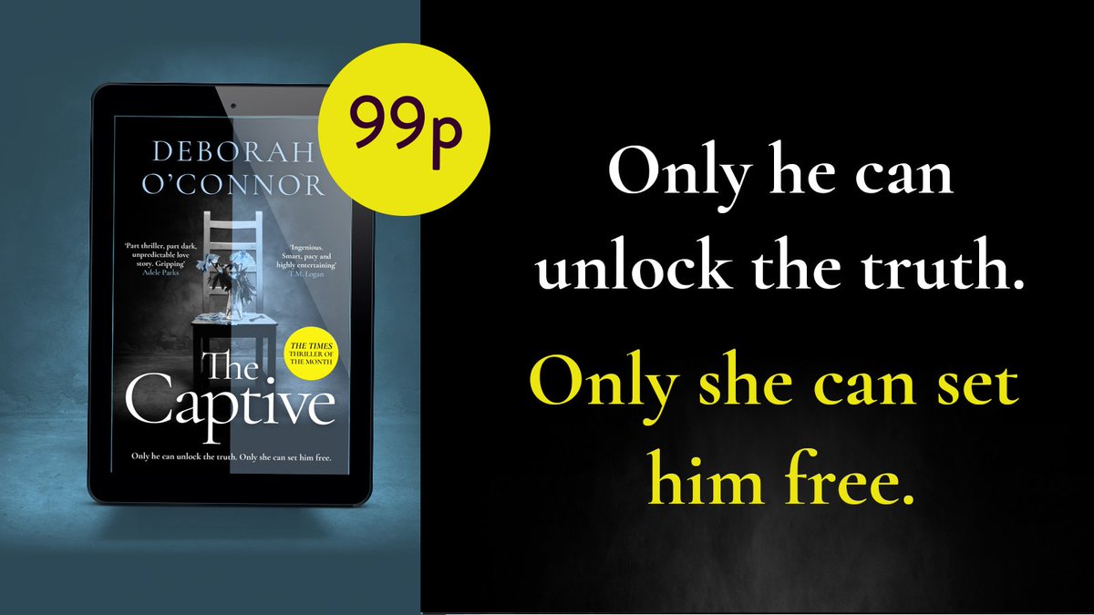 Who holds the power. The one who has the key?
Or the one who knows the truth? Or... the one who knows #TheCaptive is 99p on Kindle right now? 🔗 loom.ly/ZSVOeDM <a href="/deboc77/">Deborah O'Connor</a>