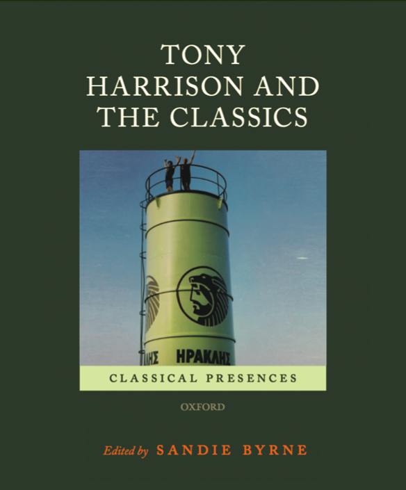 Tony_Harrison80's tweet photo. Briefly waking this mainly dormant account (set up back in TH's 80th year for conference @LeedsClassics @LeedsUniEnglish @LULGalleries) to flag up this excellent new book edited @sandie_byrne https://t.co/BomzNknxoo https://t.co/uT25hmw0tn