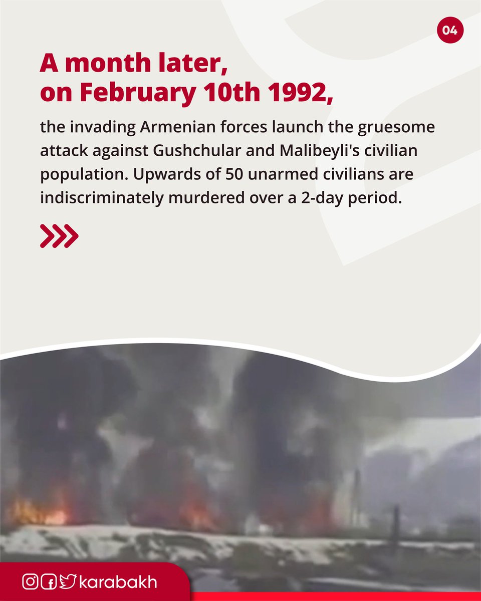 QarabaghAZE's tweet photo. 30 years since the massacre of Azerbaijanis in the Gushchular and Malibeyli villages

Did you know about this part of history? https://t.co/W0SXEWgy01