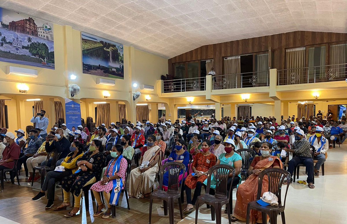 MenezesAnthony_'s tweet photo. We had a public meeting for all residents of our Constituency, and it was a wonderful feeling to address them. This entire campaign would not have been possible without my supporters who stood by me, Thank you to everyone who contributed to make this a success!

#AnthonyMenezes https://t.co/Tk5MWDCy5c