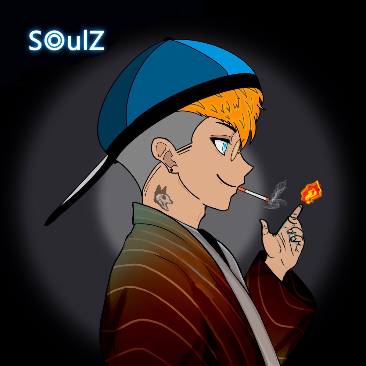bloated_duck's tweet photo. This is the second one made for yours trully @SoulZ_NFT the fire magician🔥 #soulz #soulznft https://t.co/kPDZO16Mlb