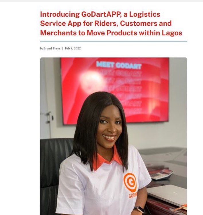 godartapp's tweet photo. Some #PressFeatures from the official #GoDartApp Launch 🚀 

To find out more, visit https://t.co/dpbCR9oTMO 

#GoDartApp #LogisticsMadeEasy #LogisticsBusinessInLagos https://t.co/NwIDLAkOzB