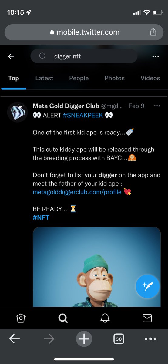 ryder_ripps's tweet photo. "don't forget to list your digger!" https://t.co/TxscID9OEM