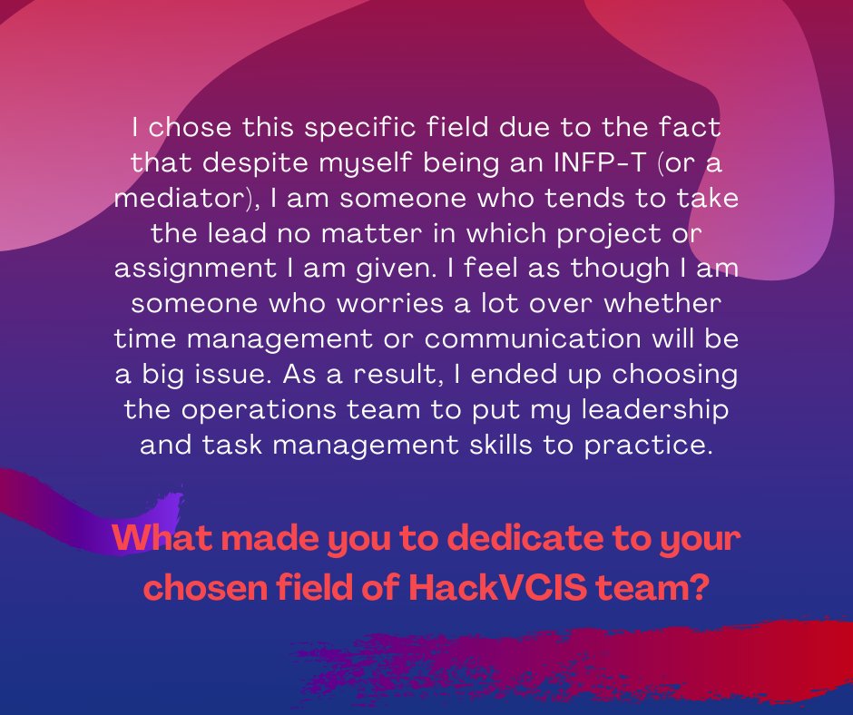 HackVCIS's tweet photo. Meet Angelina Chams! A member from our amazing Operation team.

Don't forget to subscribe to our YT channel: https://t.co/899vdWInL5…

#HackVCIS #hackathon #hackvcis #chiangmai #studenthackathon https://t.co/siz8pvlmJ6