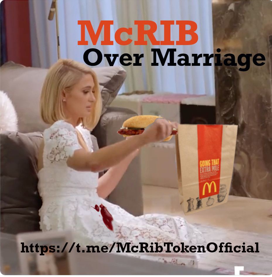 McRibToken's tweet photo. @ParisHilton #McRibToken @McRibToken community wants you to be our Valentine 😍  
It's stealth, so bring your favorite profile =)@McDonalds @elonmusk @JeffBezos @KimKardashian @khloekardashian @nicolerichie #BSC #Moonshot

https://t.co/HxYkBvRyUa https://t.co/Vp4qw17rJ5
