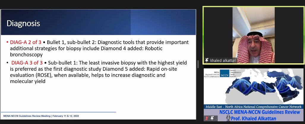 Oncology_Events's tweet image. #NSCLC #MENA_NCCN Guidelines Review
Prof. Khaled Alkattan