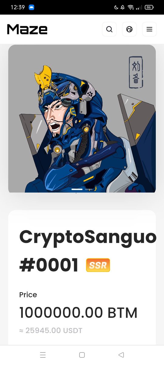 LisaJahan6's tweet photo. I like to this NFT #Bytom_Official
#Cryptosanguo #NFTs
Join ! ๐
@Bytom_Official https://t.co/O0zlxIbx3M