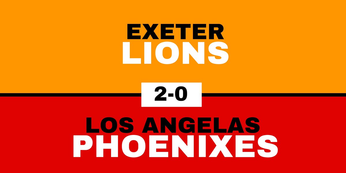 GaliantLeague's tweet photo. This is the Lions Den 🦁..

@Exeter_Lions | 2-0 | @LAPhoenixHQ https://t.co/FuMQ3KwAAK