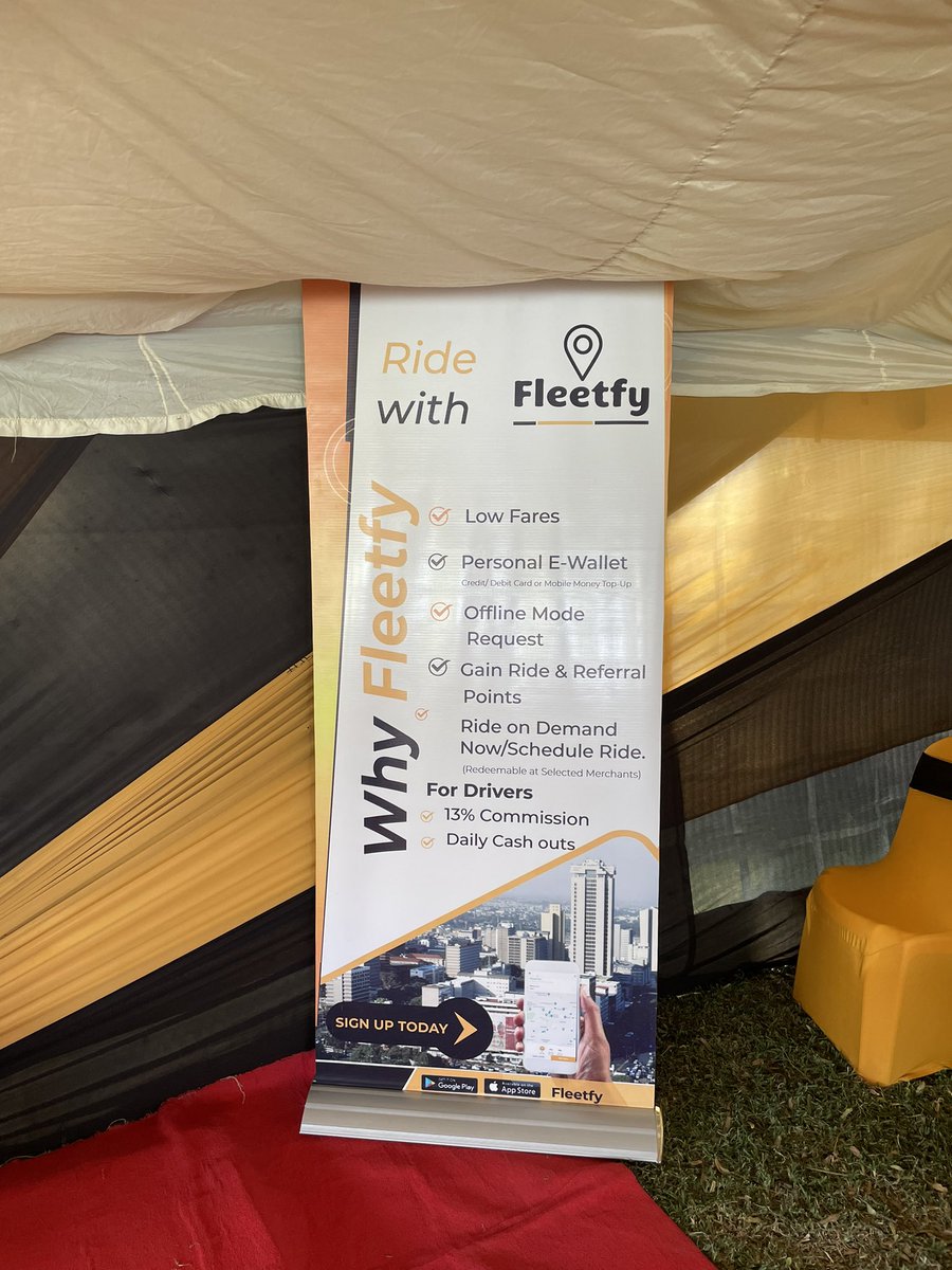 Asmali77's tweet photo. Getting ready for the launch of #FleetFy at the KICC grounds. @AsmaliMedia https://t.co/dpjtJMc0VK