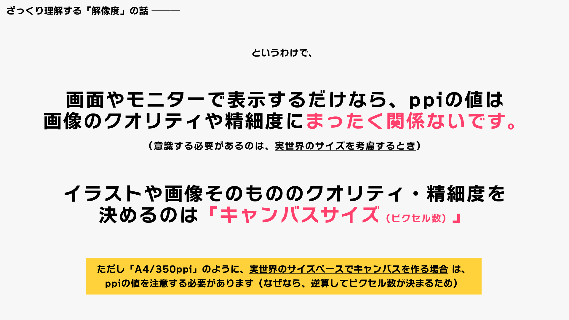 アジャラカ đesigner イラストやデザインを作るときの 解像度 の話 T Co Kvmvha16z8 Twitter