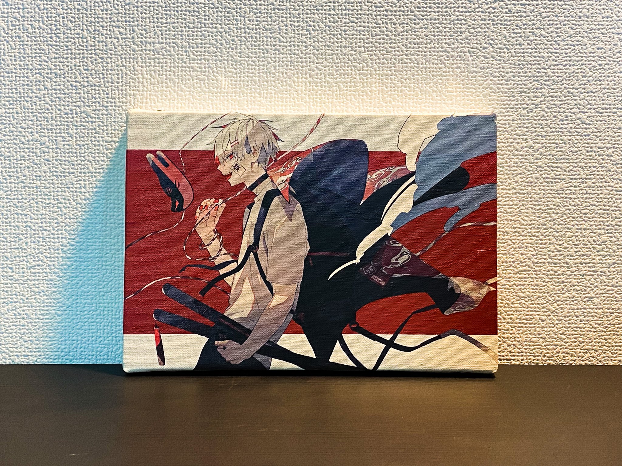 さくしゃ2 直筆サイン入りキャンバスボード