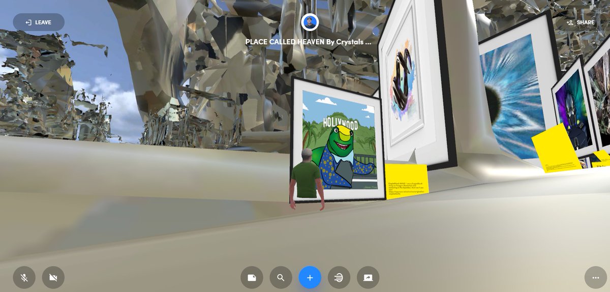 DerekOMalley3's tweet photo. @NFT_Originative @opensea @0xPolygon A CryptoShark found its way into my new massive collaboration NFT virtual gallery. https://t.co/VU1WRdbfZW https://t.co/S8I4X80UWQ