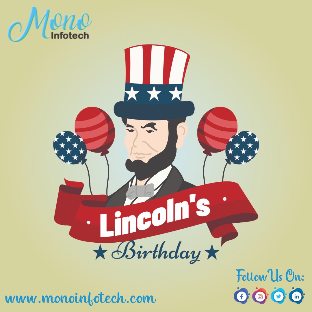JonyWaylon's tweet image. Today marks the 213th birthday of one of the greatest, and most famous, presidents of America's history! 

Happy Birthday, President Abraham Lincoln!

#happybirthday #lincolns #celebrate #birthdaycelebration #lincolnsbirthday