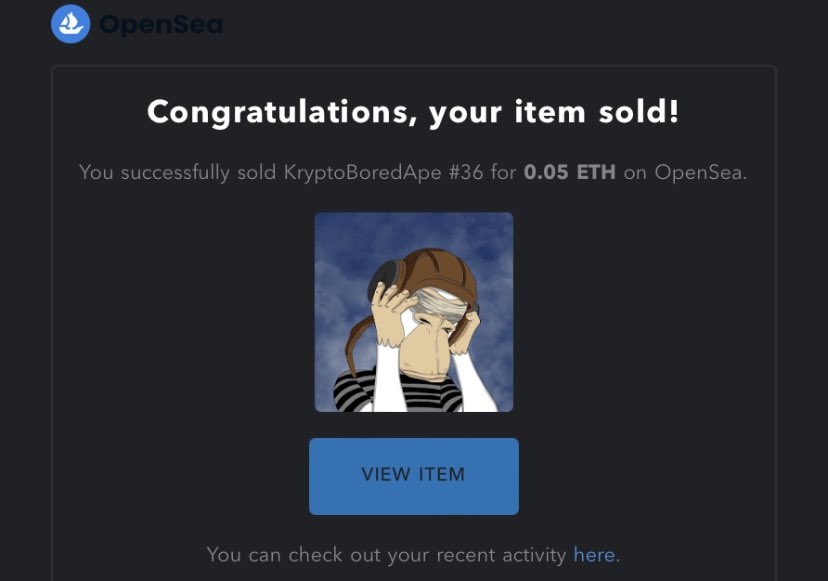 KryptoBoredApe's tweet photo. Last sales buy a Krypto Bored Ape Today #nft #nftart #art #nftartist #crypto #kryptoape #nfts #jahnfts #artist #opensea #openseanft #kryptoboredape https://t.co/xuxE7yenwf