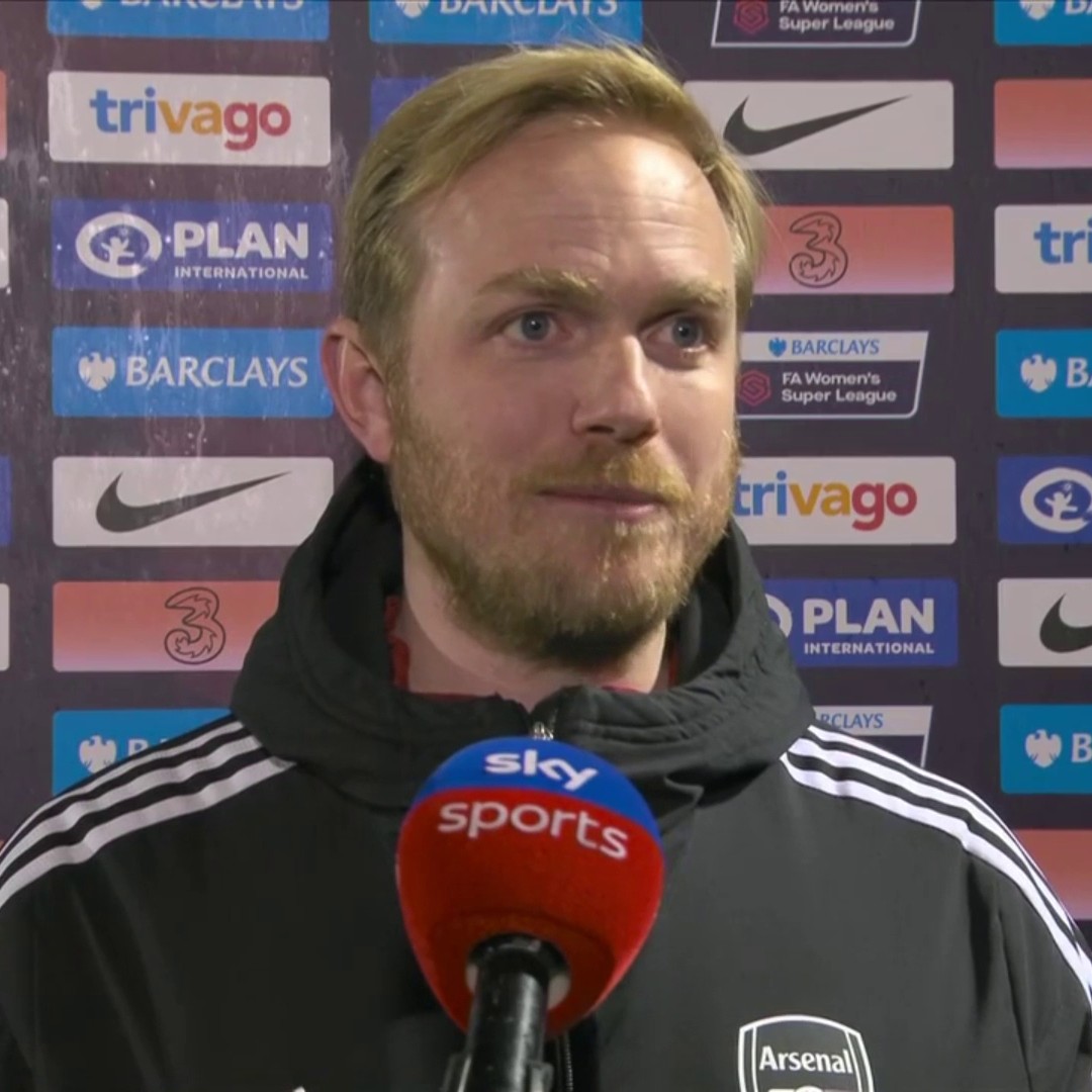 🗣 "This is what, really going to drive this league forward."

Jonas Eidevall says that it was a very even game between his Arsenal side and their derby rivals Chelsea 🔴🔵