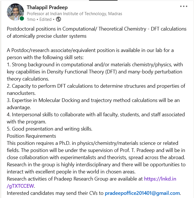 Pradeep Research Group tweet media