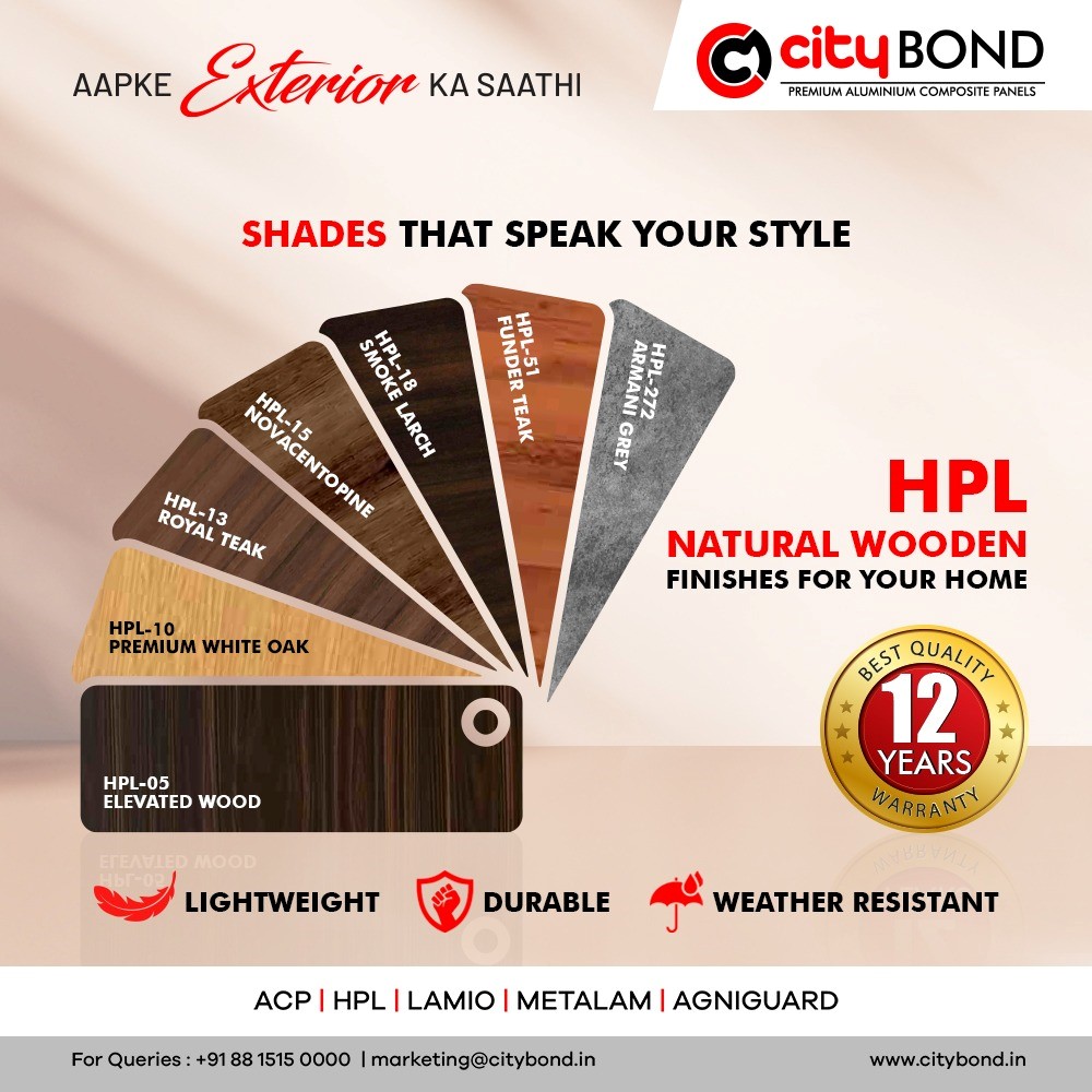 CityBondacp's tweet photo. Let your home reflect your style!
Deck up your home with #wooden shades that amp up the beauty of your #exterior and offer protection to your home.
Choose natural wooden shades from #CityBond for a beautiful home.
.
.
#citybond #aapkeexteriorkasaathi #hplsheets #designinspiration https://t.co/YAaICx7KHr