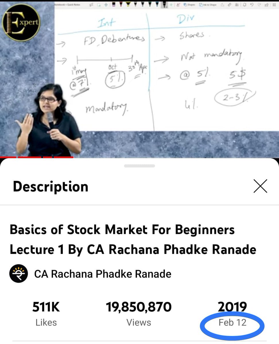 rachana_ranade's tweet image. Today we complete 3 years since I uploaded my 1st stock market video on YouTube! 
Such a wonderful journey this has been. Thank you for your continued support. 😇