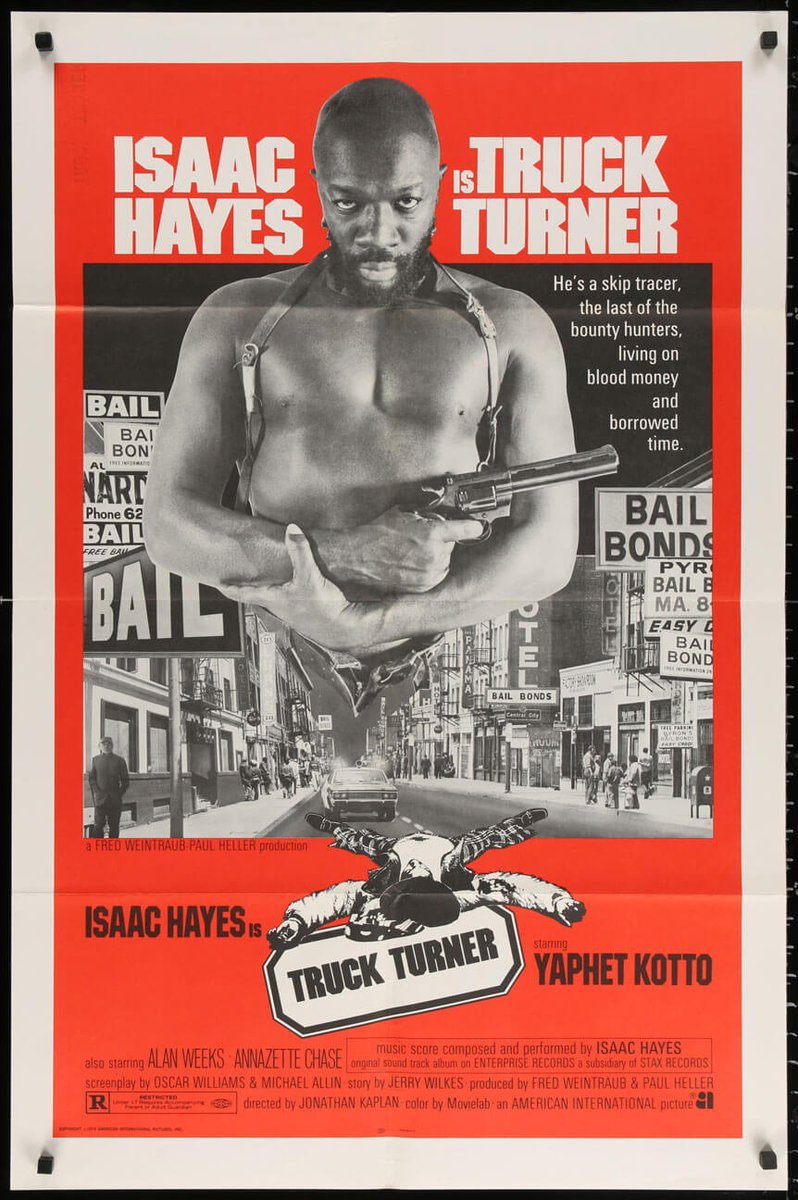 AngusKohm's tweet photo. #FridayNightAtTheHomeDriveIn
Truck Turner (1974) by #JonathanKaplan
w/ #IsaacHayes #YaphetKotto #AlanWeeks #AnnazetteChase #NichelleNichols #ScatmanCrothers
"Skip tracer - but not the fuzz; he's tougher"
Music by Isaac Hayes
#Action #Blaxploitation
#NotQuiteClassicCinema https://t.co/cjIjO0xuwA